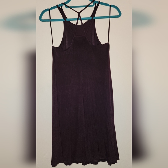 SALE! Express XS Fit & Flare Purple Dress - Picture 2 of 2